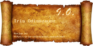 Iris Odisszeusz névjegykártya